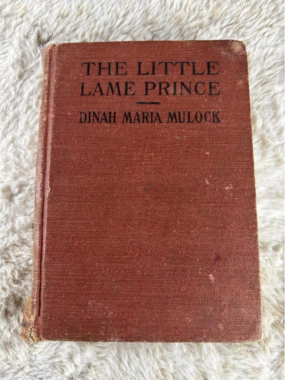 Little Lame Prince 1945 HC Dinah Mulock Illustrated Vintage Book